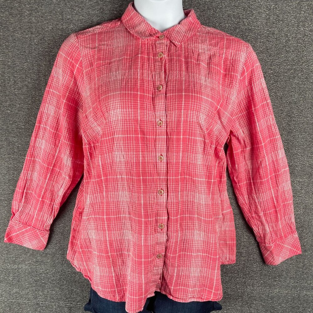 Foxcroft Top Womens Size 18W Work Office Capsule Minimal Professional Casual